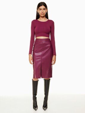 Babaton Pegu Skirt Grapevine Size 8